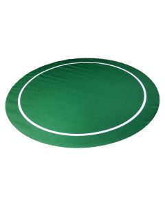 Versa Games 54 in. Rollout Poker Table Top Mat - Green - 52-rollout-green
