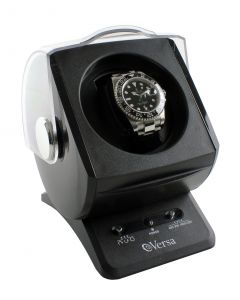 Versa Automatic Single Watch Winder with Sliding Cover - G084