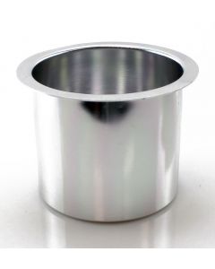 Aluminum Cup Holder - Silver - aluminum-cup-holder-shiny