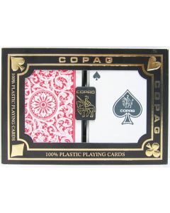 Copag 1546 Playing Cards Red/Blue Poker Size Regular Index - 31705-00602