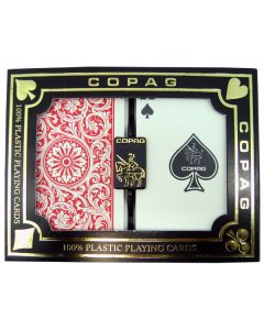 Copag 1546 Playing Cards Red/Blue Bridge Size Regular Index - 31705-00672
