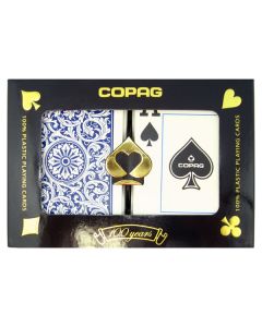 Copag 1546 Playing Cards Red/Blue Poker Size Jumbo Index - 31705-00702