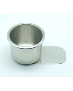 Slide under Stainless Steel Cup Holder - Small - SLIDE-SMSSCUP