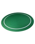 Versa Games 54 in. Rollout Poker Table Top Mat - Green - 52-rollout-green