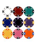 25pc 13.5g Ace King Clay Poker Chips (9 colors) - 25_AK