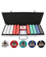 13g 500pc Outlaw Poker Chip Set - 500-OUTLAW