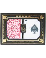 Copag 1546 Playing Cards Red/Blue Poker Size Regular Index - 31705-00602