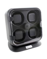 Versa Quad Watch Winder with Light - Black - Reconditioned - ots-g096