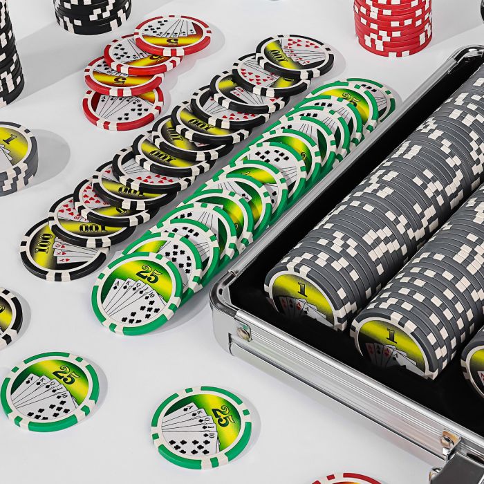 11.5g 500pc Royal Flush Poker Chips Set from Discount Poker Shop