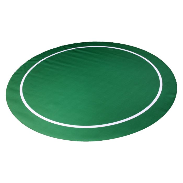Versa Games 54 in. Rollout Poker Table Top Mat - Green - 52-rollout-green