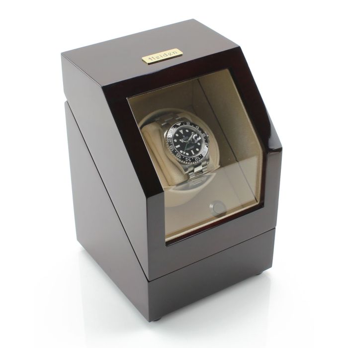 Heiden Battery Powered Single Watch Winder - Cherry - HD009-CHERRY