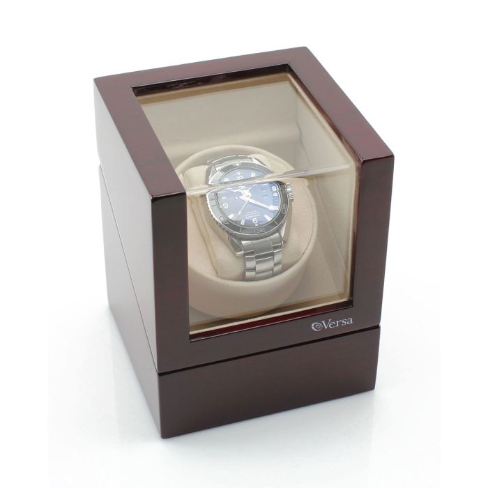 Versa Elite Single Watch Winder - Cherrywood - VR001-Cherry