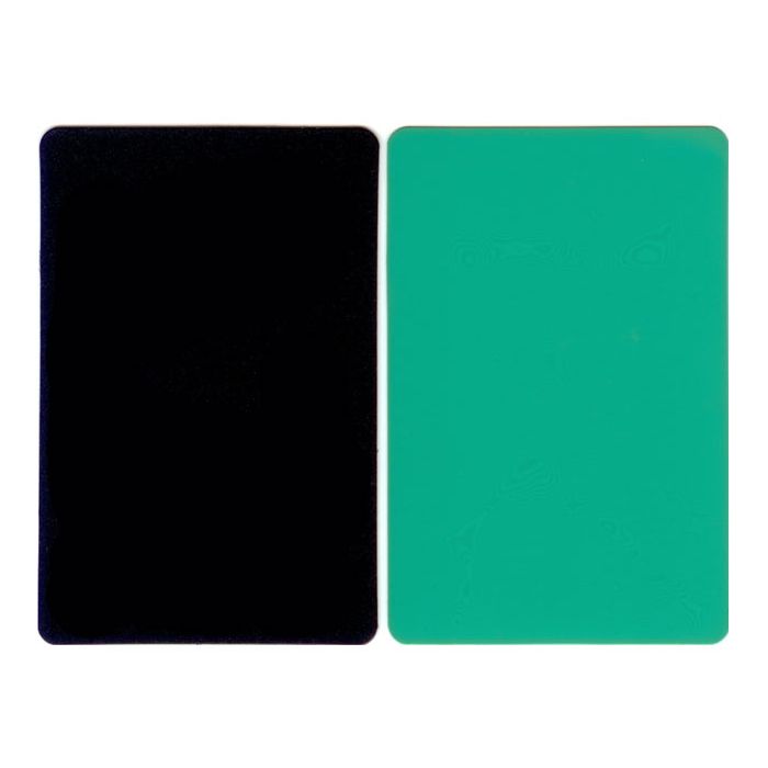 Dealer Cut Cards - Bridge Size - Green/Black - cut-cards-bridge