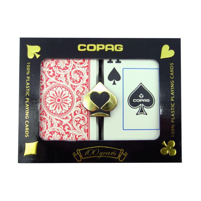 Copag 1546 Playing Cards Red/Blue Bridge Size Jumbo Index - 31705-00596