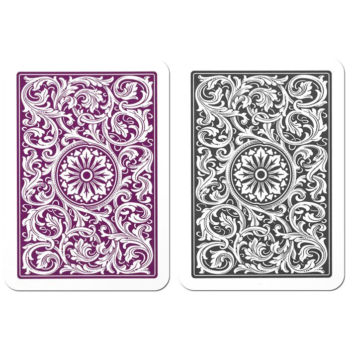 Copag 1546 Playing Cards Purple/Gray Poker Size Jumbo Index from