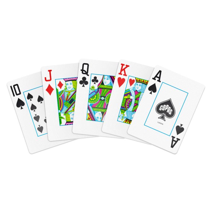 Copag 1546 Neoteric Playing Cards Green/Red Poker Size Jumbo Index