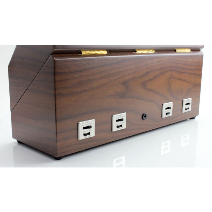 Heiden Quad Watch Winder - Walnut - Reconditioned from  display picture 1