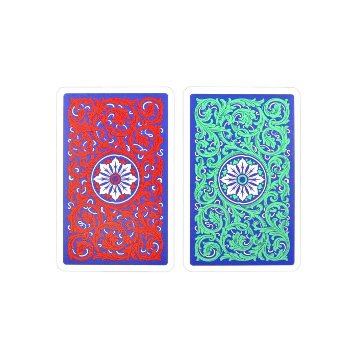 Copag 1546 Neoteric Playing Cards Green/Red Poker Size Jumbo Index