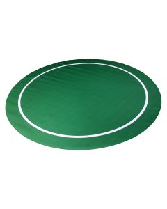 Versa Games 54 in. Rollout Poker Table Top Mat - Green - 52-rollout-green