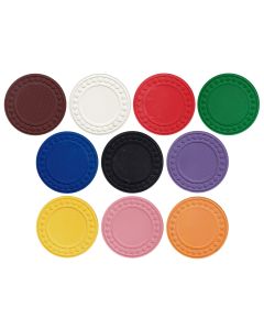 25pc 8g Diamond Poker Chips (10 colors) - 25-8G-DIAMOND