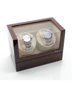 Versa Elite Double Watch Winder - Cherrywood - VR002-Cherry