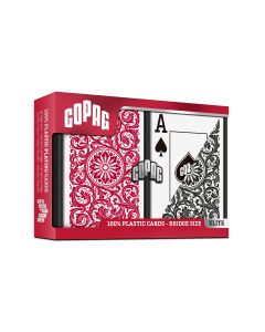 Copag 1546 Playing Cards Red/Black Bridge Size Jumbo Index - 31705-00022