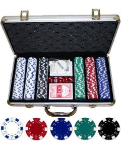300 piece 11.5 gram Dice Poker Set - 300-DC