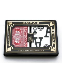Copag Playing Cards Red/Blue Poker Size Magnum Index - 31705-00881