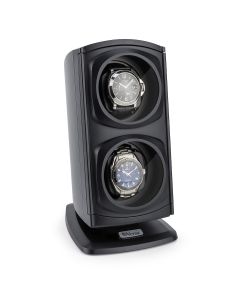 Versa Vertical Automatic Double Watch Winder - Matte Black - g015-black