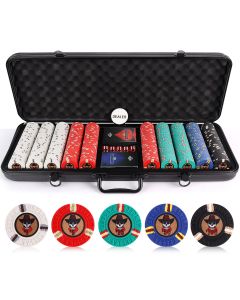 13g 500pc Outlaw Poker Chip Set - 500-OUTLAW