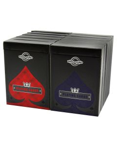 12 Decks - Versa Games Playing Cards - Poker Size Regular Index - Red / Blue - VG-Cards-Dozen