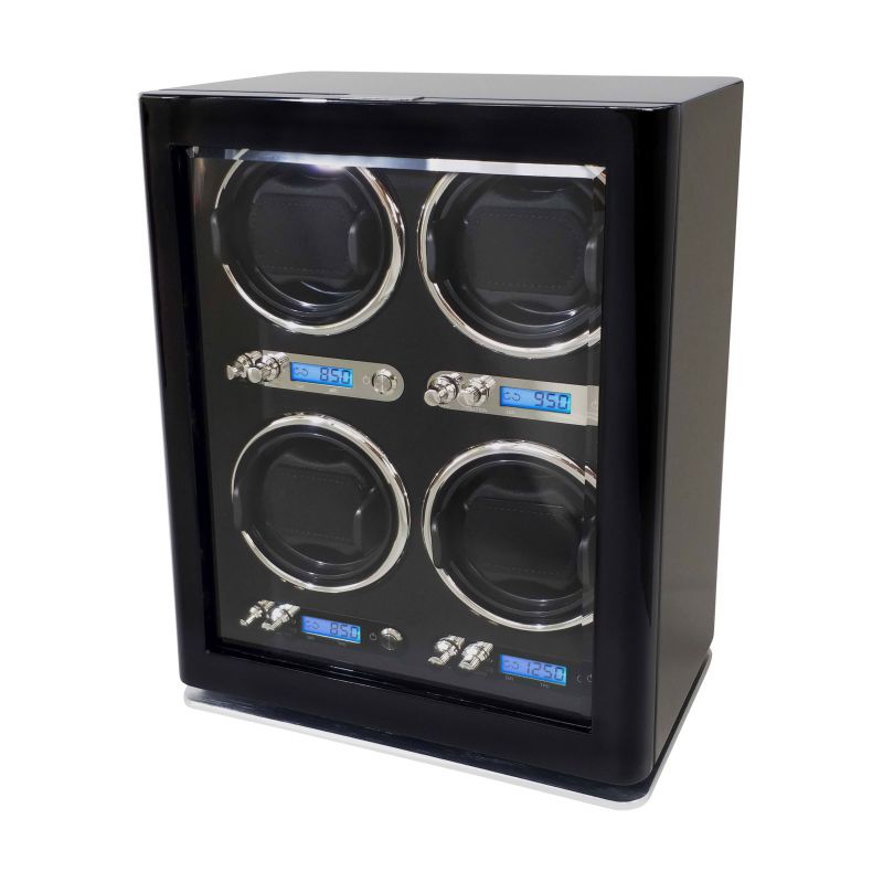 Heiden Nova Quad Watch Winder Black from Buy Watch Winders