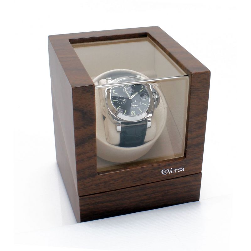 Versa Elite Single Watch Winder - Walnut from Buy Watch Winders