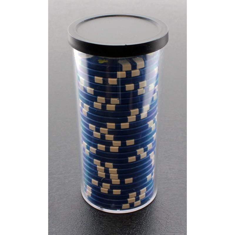 25pc Poker Chip Storage Tube 4pcs from Discount Poker Shop