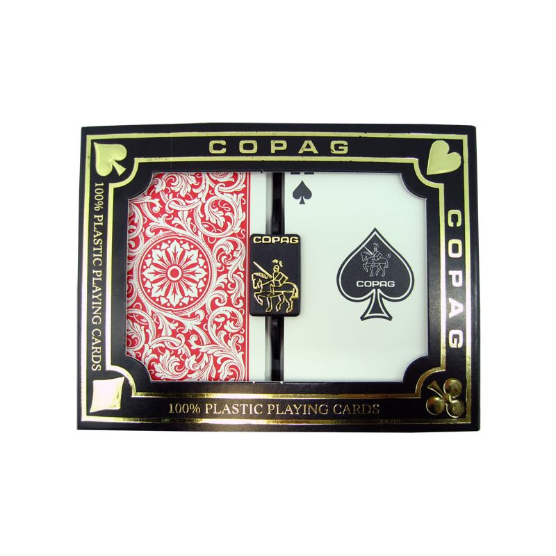 FREE SHIP * Spanish Style Blue Copag Playing Deck Bridge Size Playing Cards 