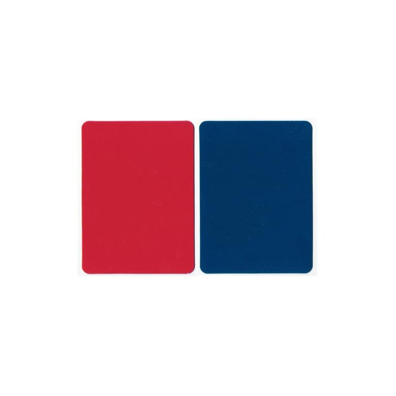 Dealer Cut Cards Poker Size Red/Blue from Discount Poker Shop