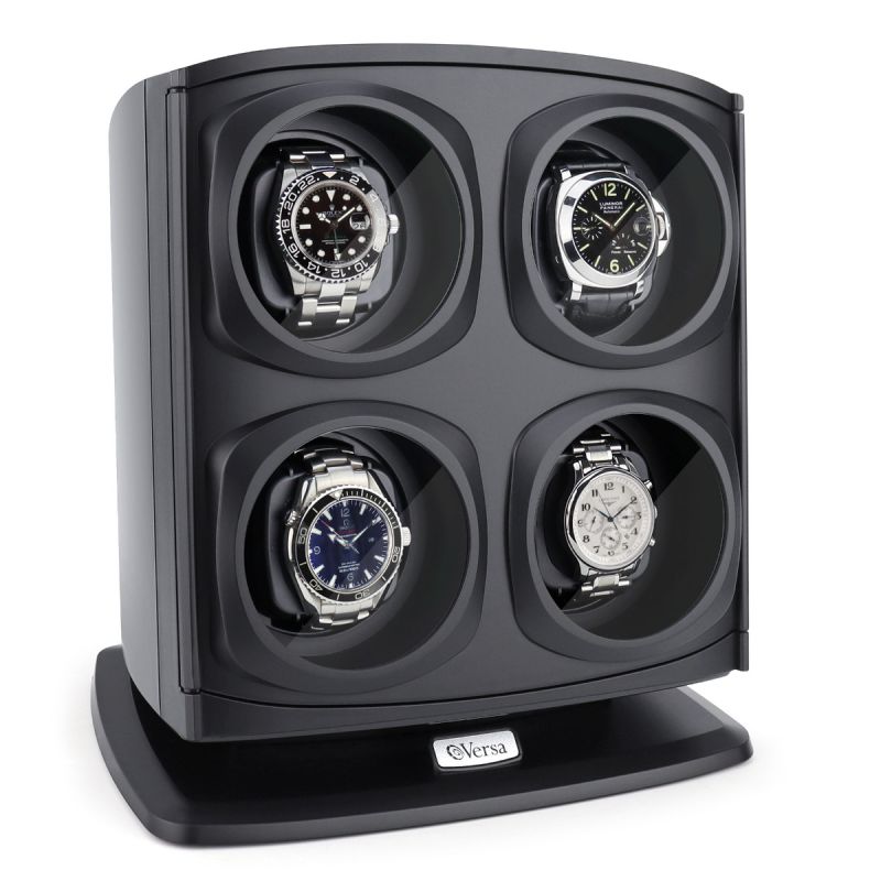Versa Automatic Quad Watch Winder - Black from Buy Watch Winders