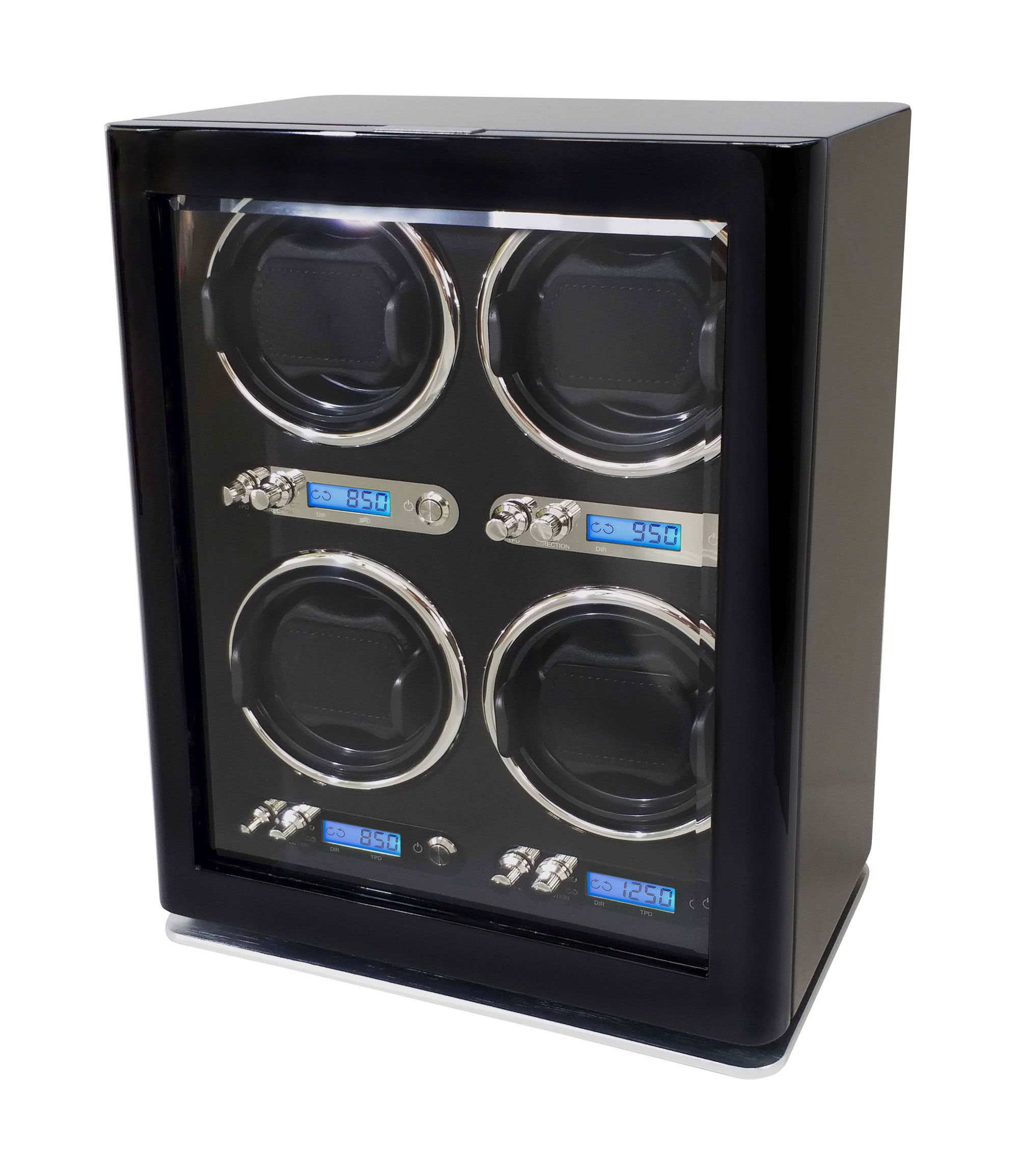 Heiden Nova Quad Watch Winder Black