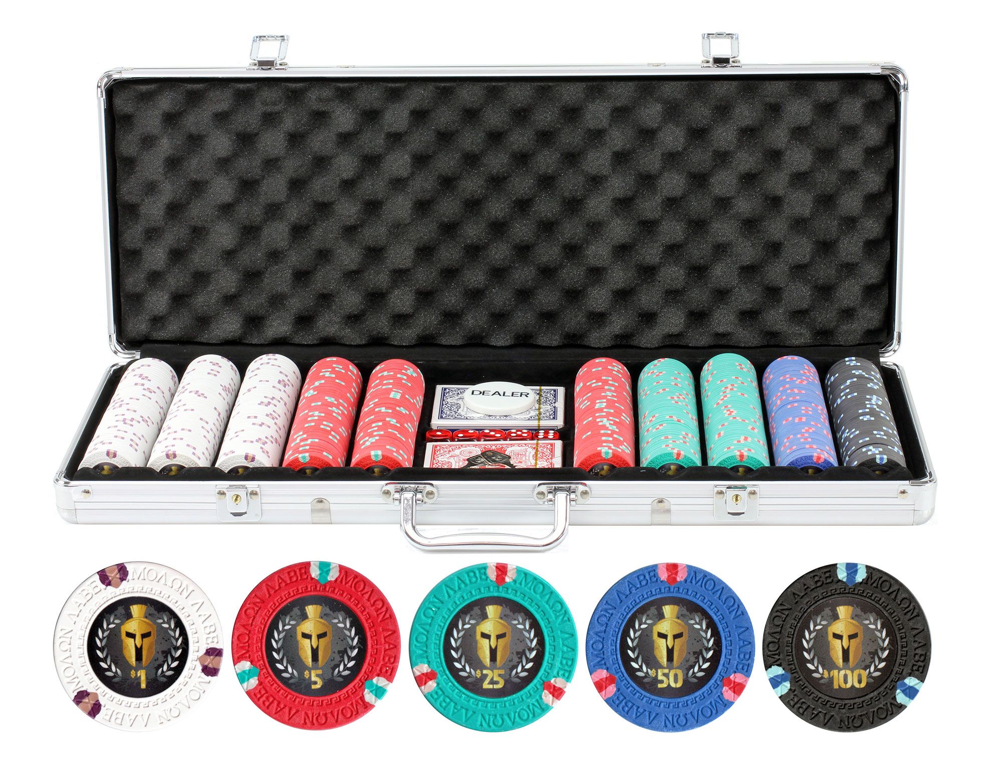 13.5g 500pc Spartan Poker Set from Poker