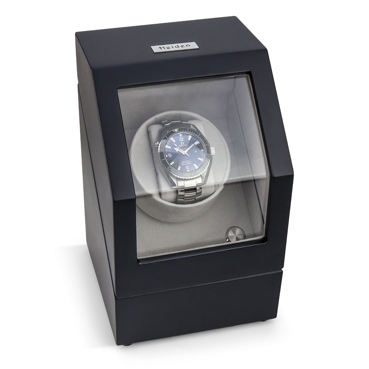 Heiden Battery Powered Single Watch Winder - Matte Black from