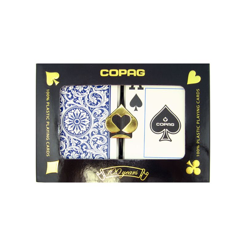 Copag 1546 Playing Cards Red/Blue Poker Size Jumbo Index from