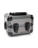 Versa Games 600pc Deluxe Poker Chip Carrier - Gray - Reconditioned - OTS-600-DELUXE-CARRIER-GRAY