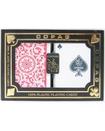Copag 1546 Playing Cards Red/Blue Poker Size Regular Index from