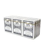 12 Decks - Motor Brand Playing Cards - Poker Size Regular Index - Blue - motorcards-dozen-blue