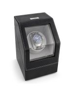 Heiden Battery Powered Single Watch Winder - Black Leather - HD009-LEATHER