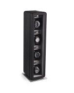 Heiden Monaco Quad Watch Winder - Black Leather - hd21-leather