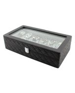 Heiden Monaco Luxury 12pc Watch Storage Case - HDBox002-Diamond