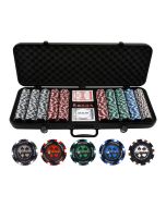 500pc Pro Poker 13.5g Clay Poker Chips Set - 500-PP