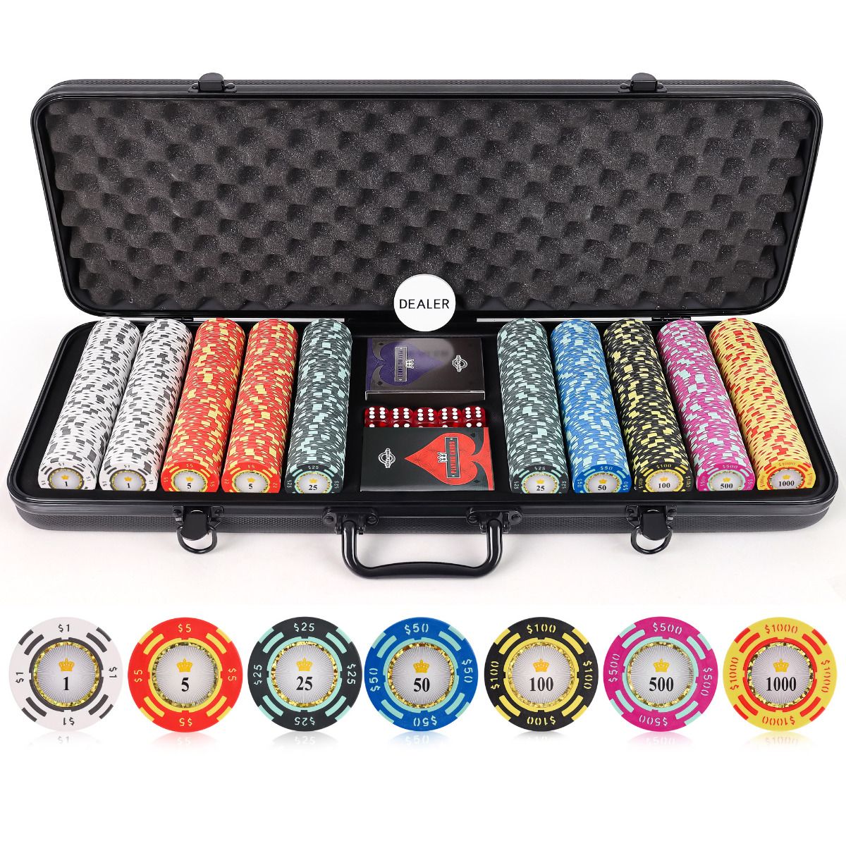 ポーカーセット　THE ULTIMATE POKER CHIP 約500枚 ポーカーセット THE ULTIMATE POKER CHIP 約500枚 500 Ultimate Poker