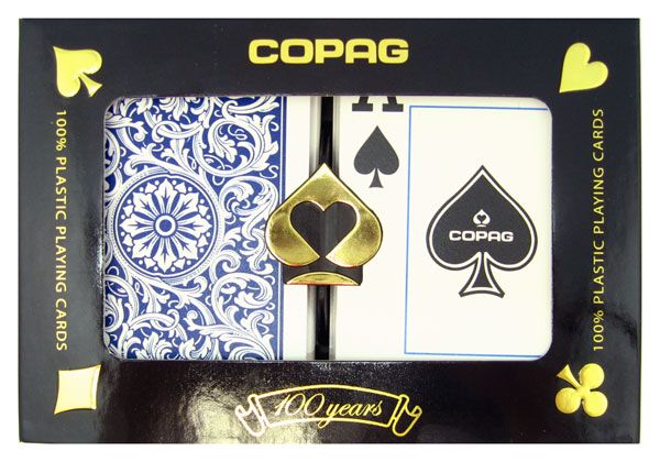 Copag 1546 Playing Cards Red/Blue Poker Size Jumbo Index from